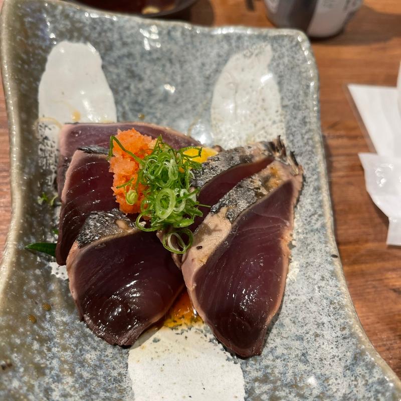 かつお造り(すし酒場 すさび湯 / 神戸三宮店)