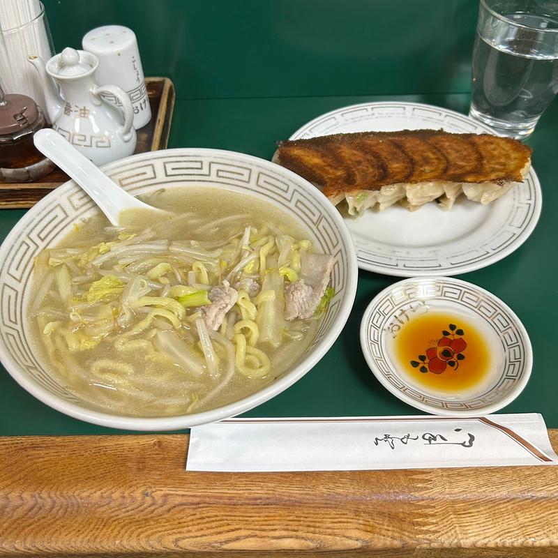 タンメン＋餃子(おけ以 （おけい）)