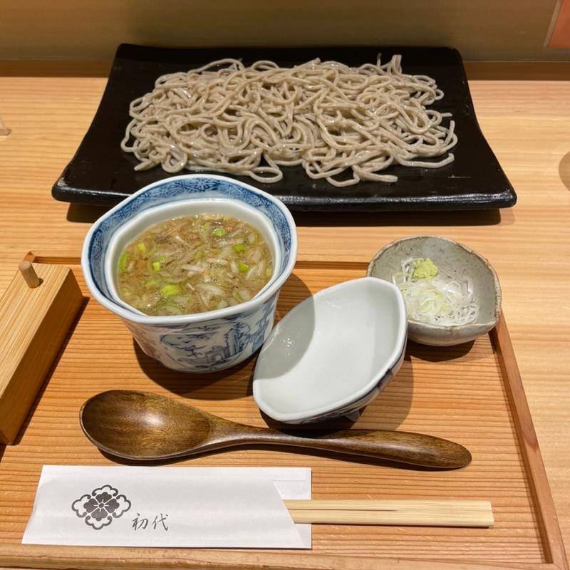 鴨きざみつけそば切り(酒彩蕎麦 初代)