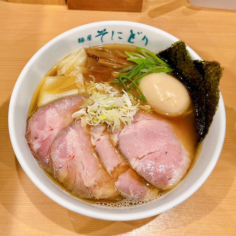 全部入り醤油らーめん(麺屋 そにどり)