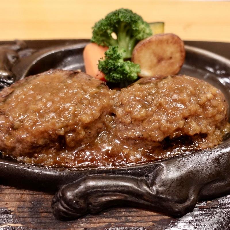 げんこつハンバーグ(炭焼きレストランさわやか 御殿場インター店 )