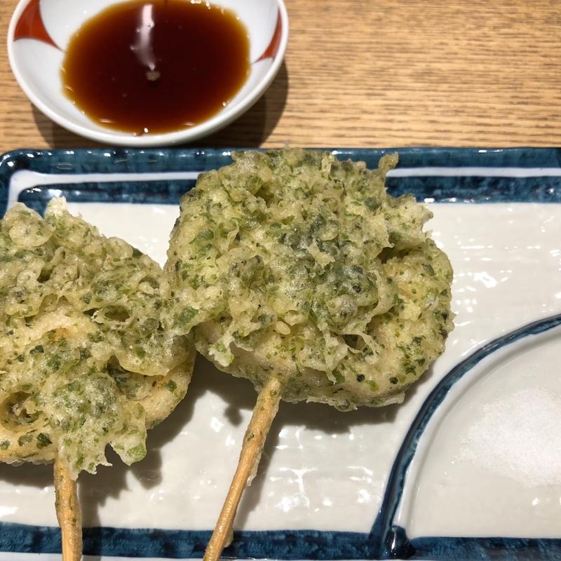 レンコンの磯辺揚げ(STAND KIYOSUGU 中目黒店)