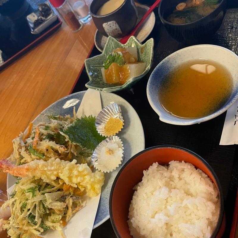 どじょうかき揚げ御膳(どじょう亭 )