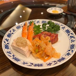 四種前菜の盛り合わせ(重慶飯店新館レストラン)
