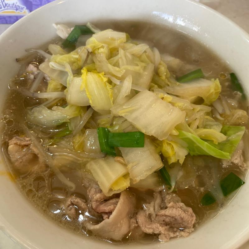 肉そば(中華料理おおくま)