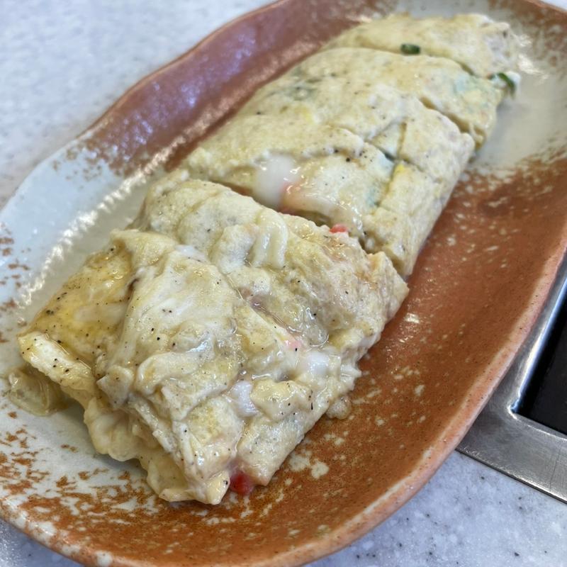 だし巻き卵(お好み焼き カルカッタ)