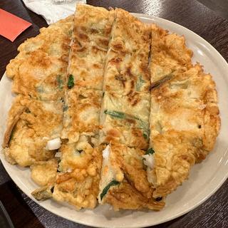 海鮮チヂミ(韓国料理 Ton Ton)