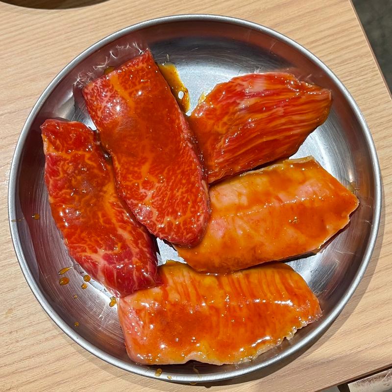 国産カルビ(焼肉ホルモンまるよし精肉店 新福島店)