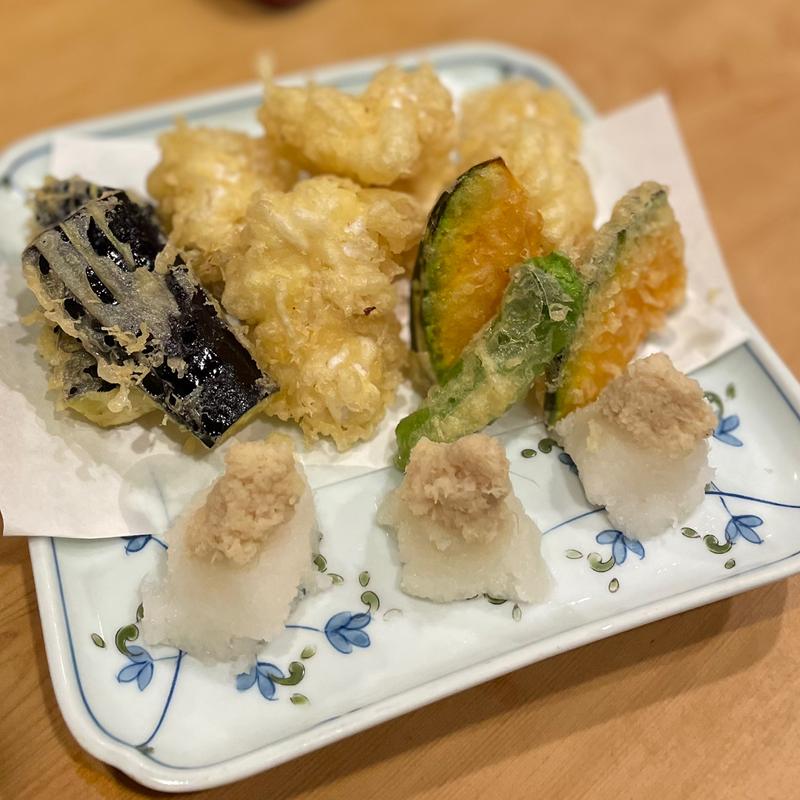 白子の天ぷら(酒功賛 )