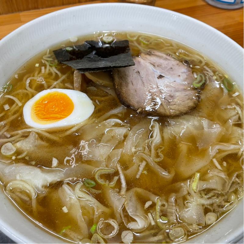 ワンタン中華麺(川越大勝軒)