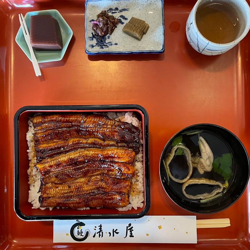 特上鰻重(割烹 清水屋 （しみずや）)