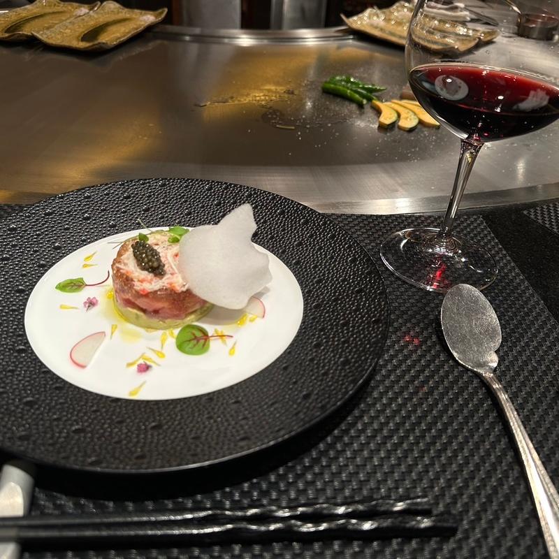 クリスマスディナー(鉄板焼 季流【ホテルグランヴィア大阪】)