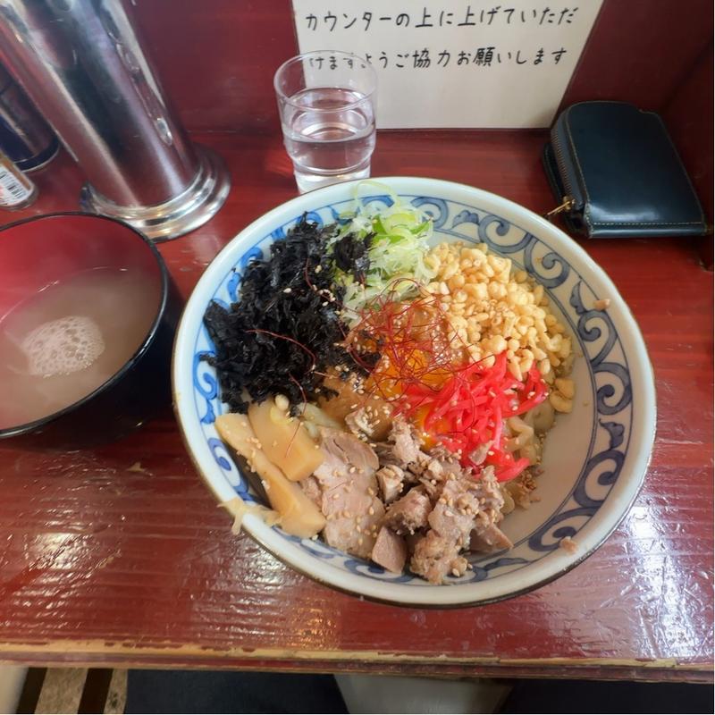 極太味噌油そば(麺屋　十郎兵衛  )