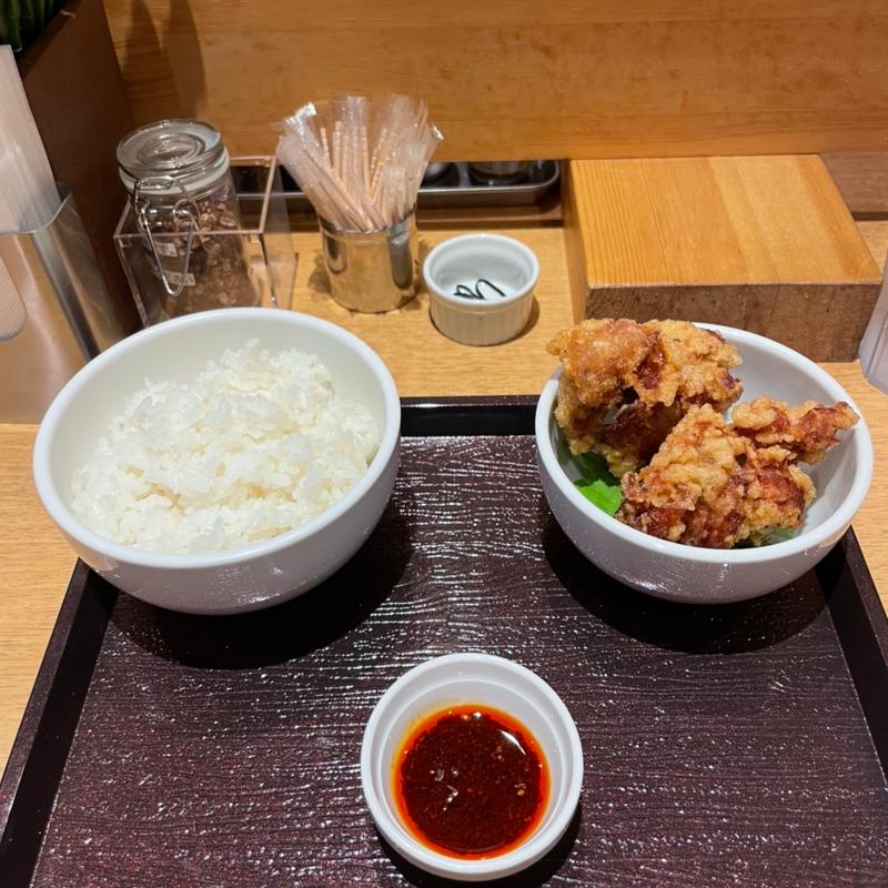 唐揚げセット(175°DENO担々麺　福島店)