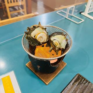 サザエ壺焼き(カネシチ水産)