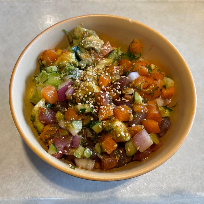 スペシャルポキ(Manoa Pancake House 御殿場プレミアムアウトレット)