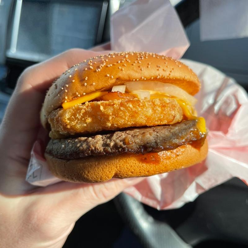 にんにく ザク切りポテト肉厚ビーフ(マクドナルド 渋川店)