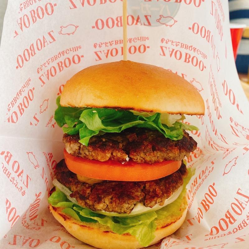 ざおう牛バーガー（big)(Zao Boo （ザオウ ブー）)