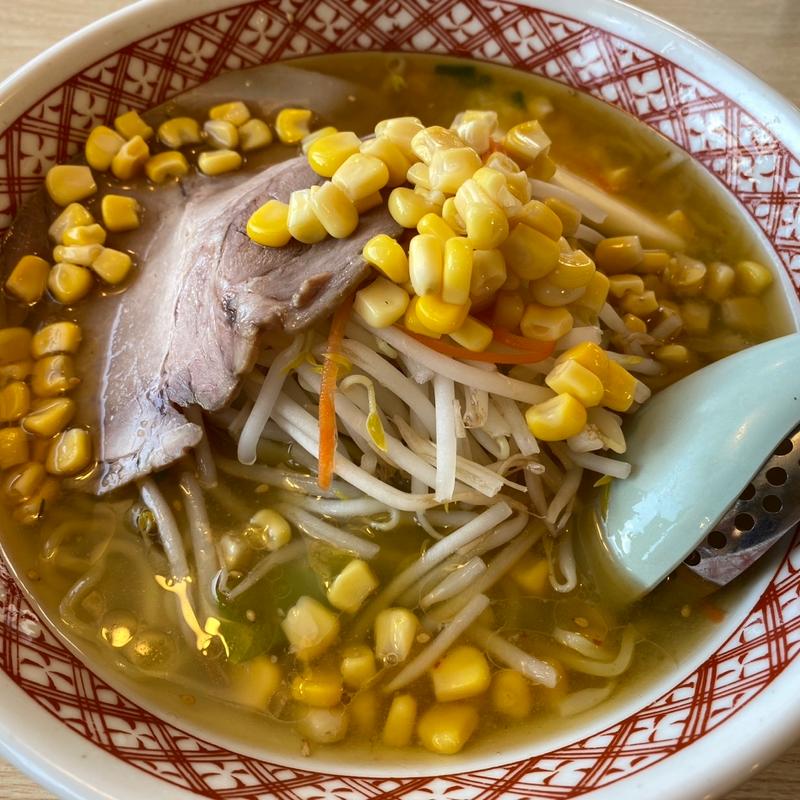 塩バターコーンラーメン(ら～麺屋めん丸 高田店 )