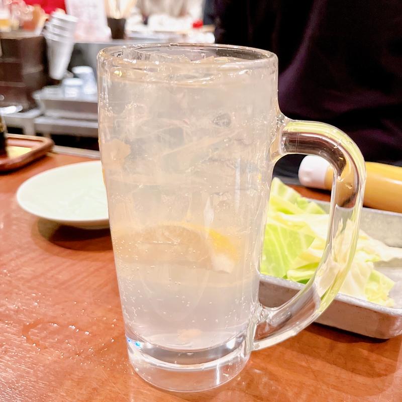 レモン酎ハイ(どて串かつラブリー)