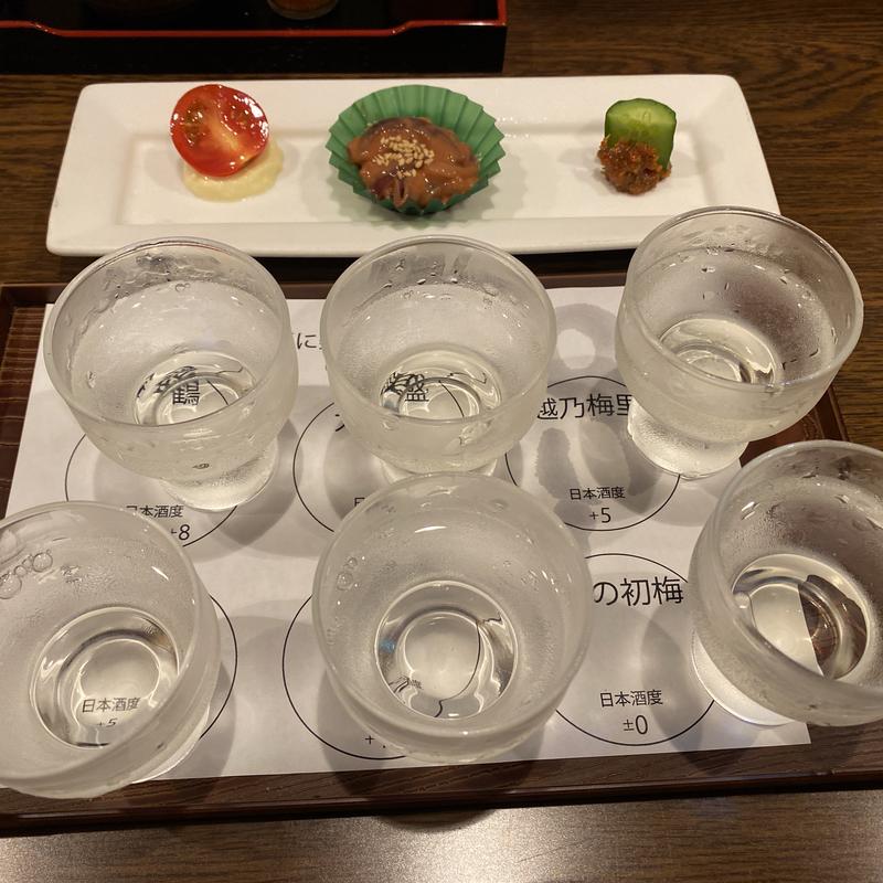 6種飲み比べ(炉ばた 一兆)