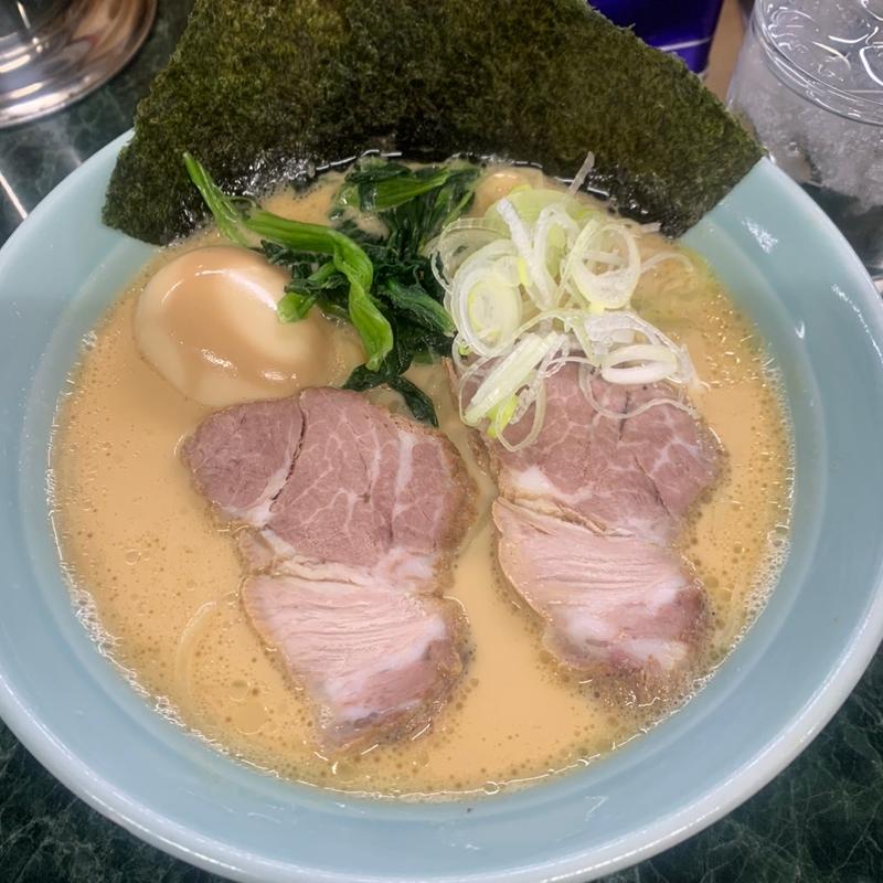 ラーメン並 味付玉子(横浜寺田家 北柏店)