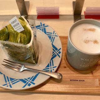 抹茶のシフォンケーキ(Forest Green Roast ＆ Bake)