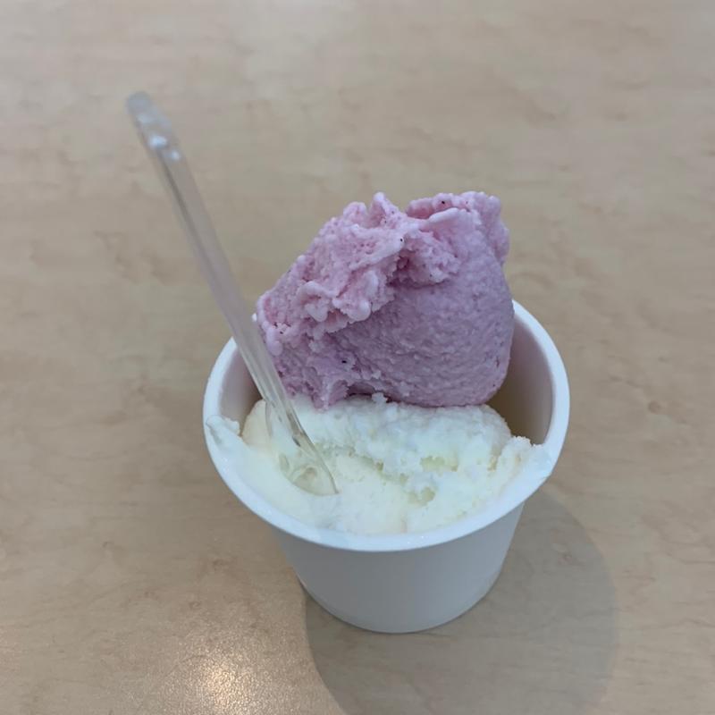 ジェラート(ココナッツ　紅芋(ミルミル本舗 石垣空港店 )