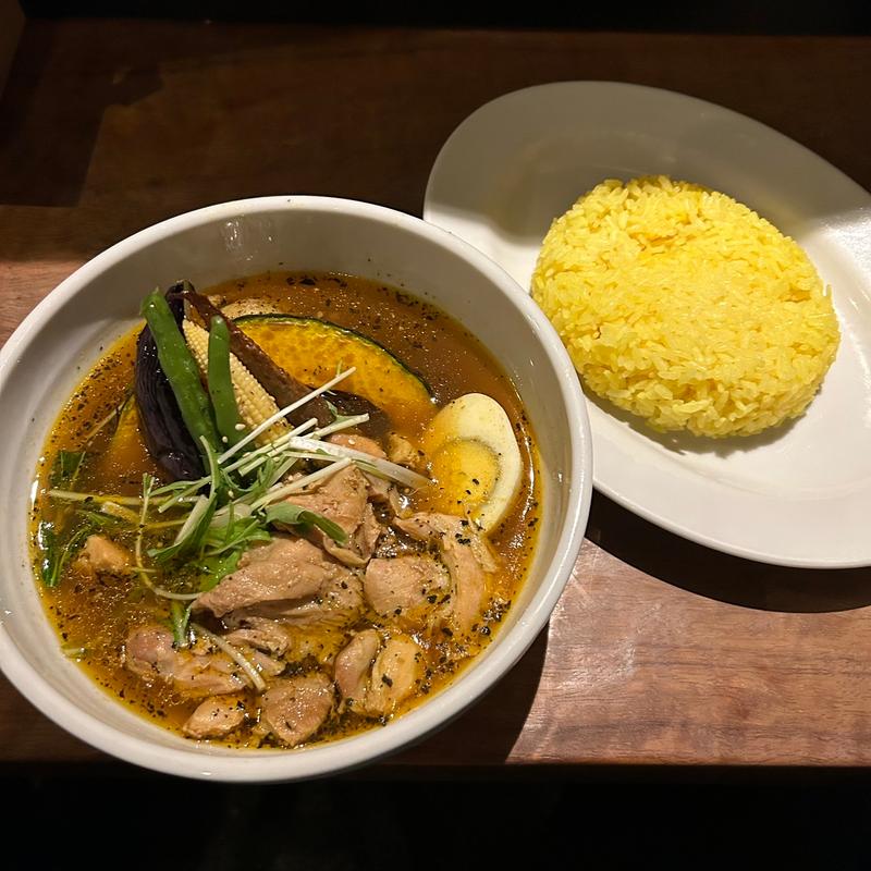 チキンスープカレー(札幌スープカリー 東京ドミニカ)