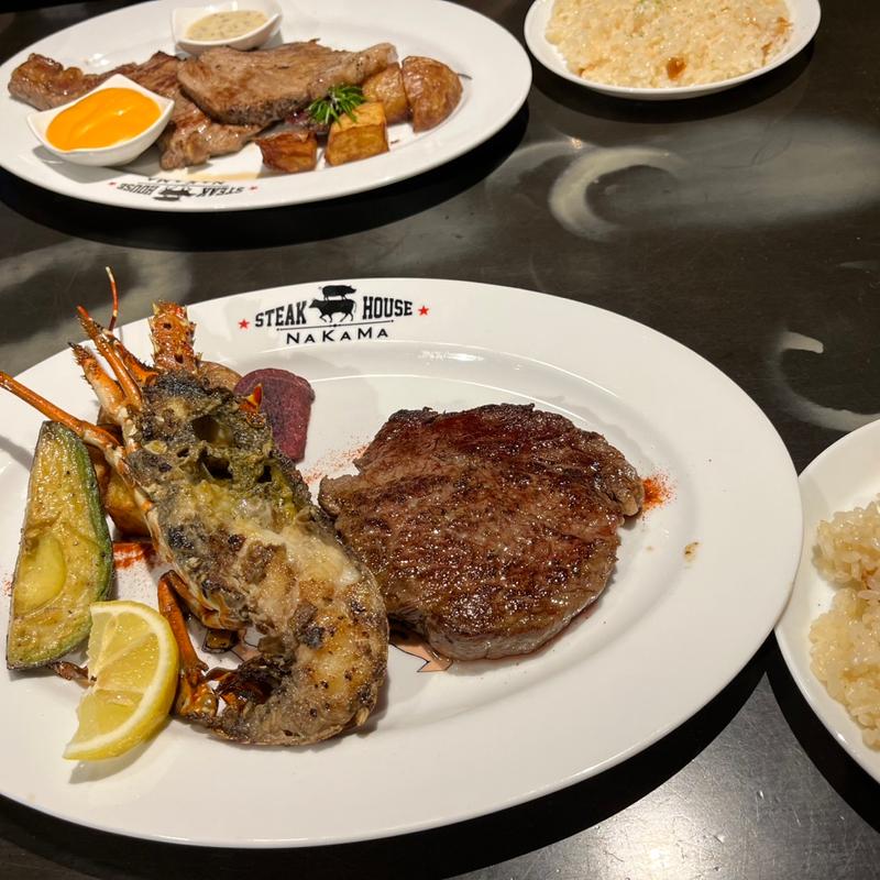 ロブスターコンボ(ステーキハウスNAKAMA)