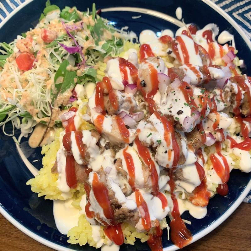 チキンオーバーライス(季節料理 加乃)