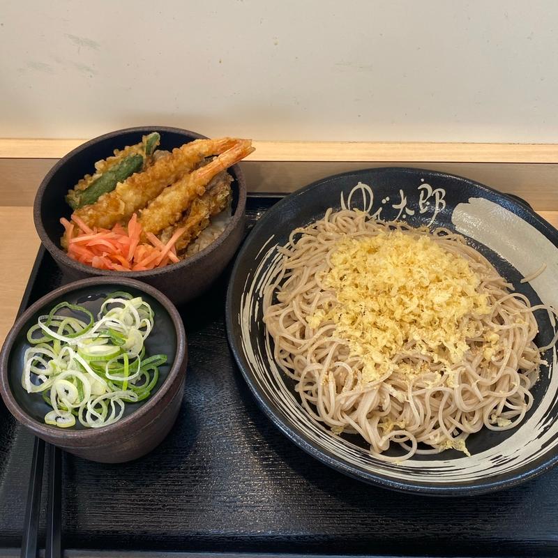 ミニ海老天丼セット(ゆで太郎 越谷大間野町店 )