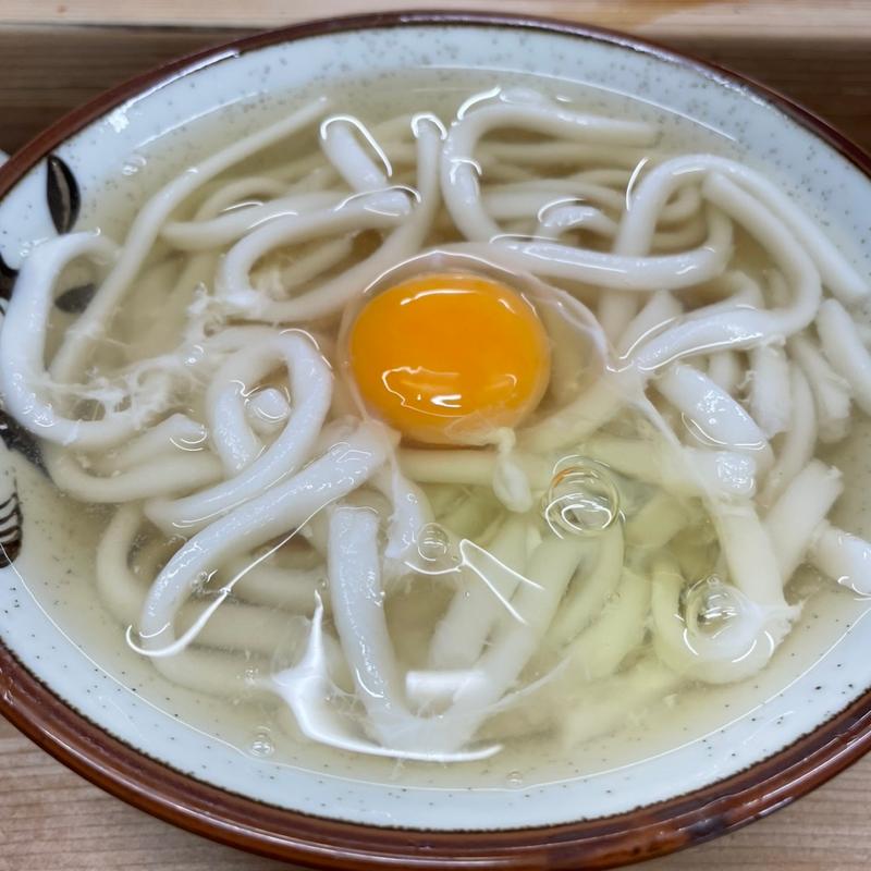 生たまごうどん(立食いうどん )
