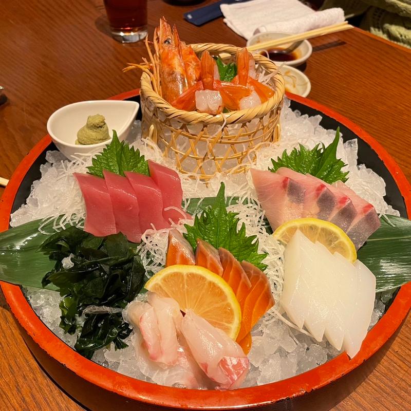 刺身盛り合わせ(釣船茶屋 ざうお 鈴鹿店)