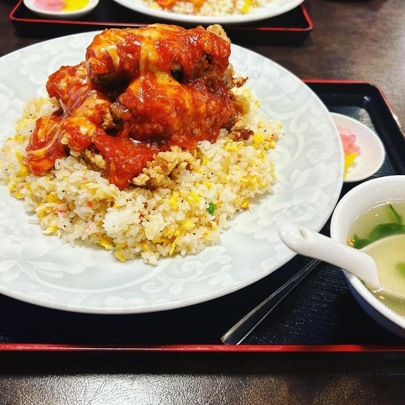 トマチーズとりからチャーハン(中華さくら)