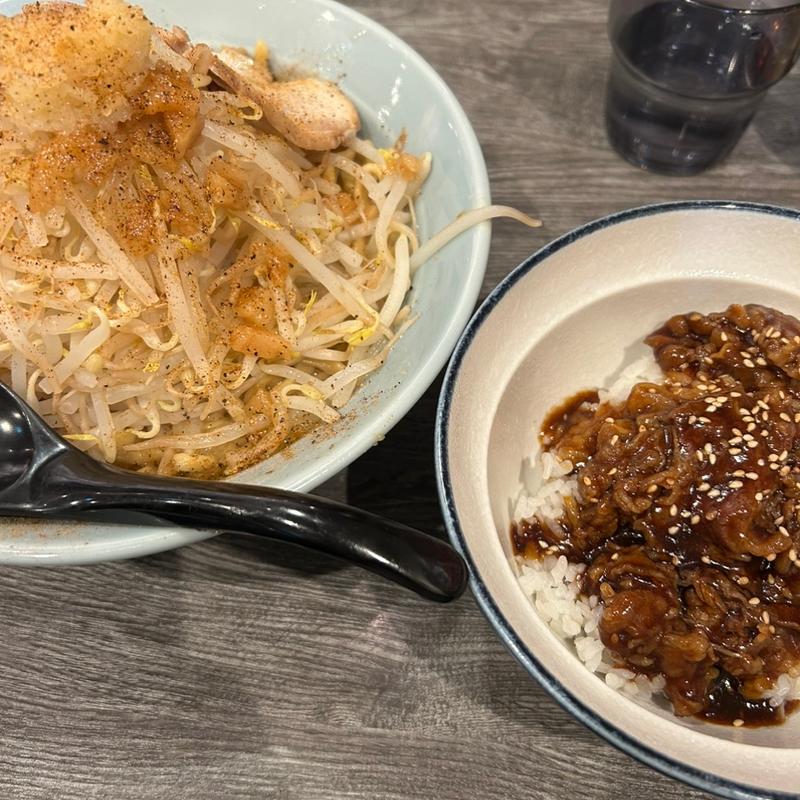まぜそば家系二郎(横浜家系ラーメン 喜多見家 郡山店)