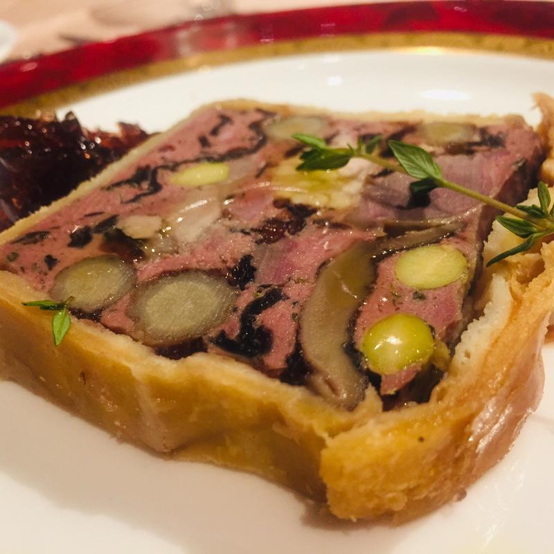 鹿児島素材のパテ・ド・アンクルート(フランス厨房 旬彩 中央駅店 )