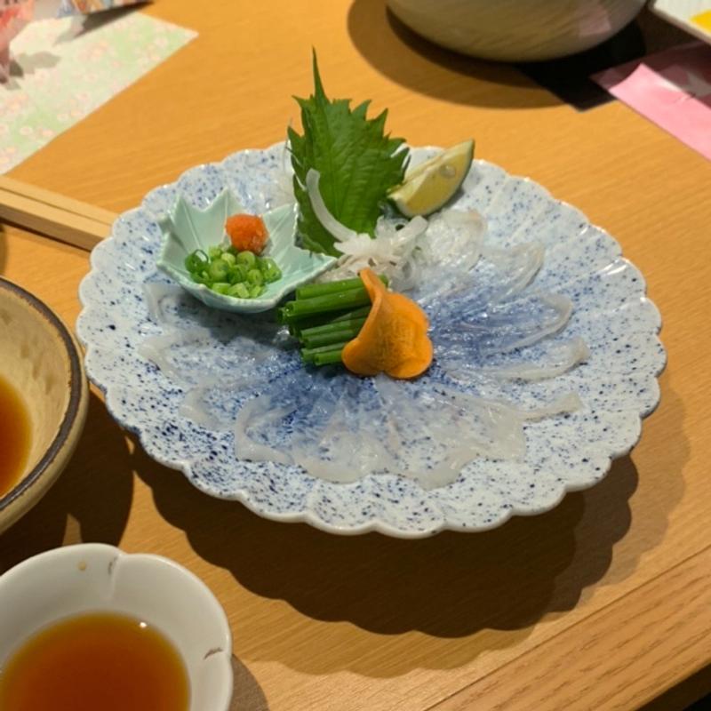 てっさ（コースの中の一品）(木曽路 相模原店)