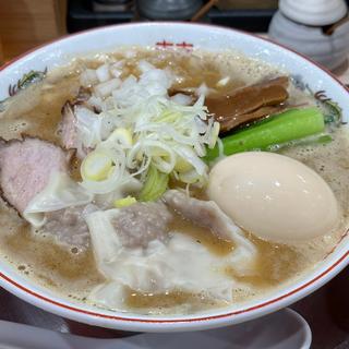 三丁目の雲呑麺プレミアム白湯ver.(ラーメン専科 竹末食堂)