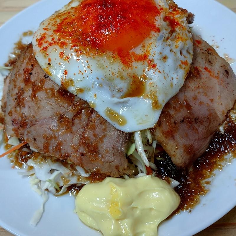 チャーシューエッグ(大衆食堂スタンドそのだ 下北沢店
)