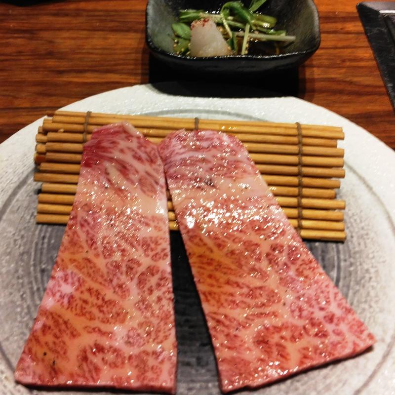 ザブトン焼きしゃぶ(恵比寿 焼肉USON)