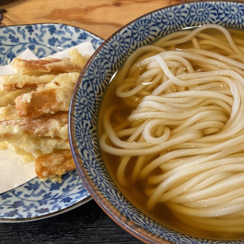 ちくわひやし(き田たけうどん)