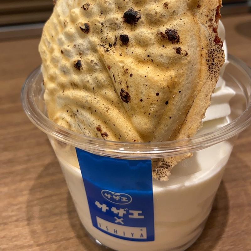 サザエたい焼きソフト(百味千菜サザエ エスタ店)