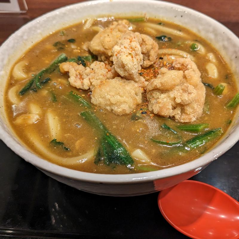 カレーうどん＋ほうれん草(CoCo壱番屋 徳山２号バイパス店 （ココイチバンヤ）)