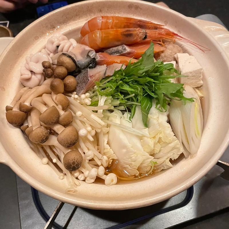 たち入り海鮮寄せ鍋コース(いろりあん 大通本店)