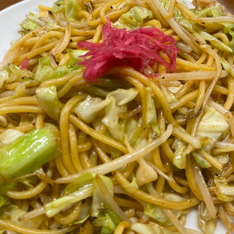中華風焼きそば(お食事処まるぎ)