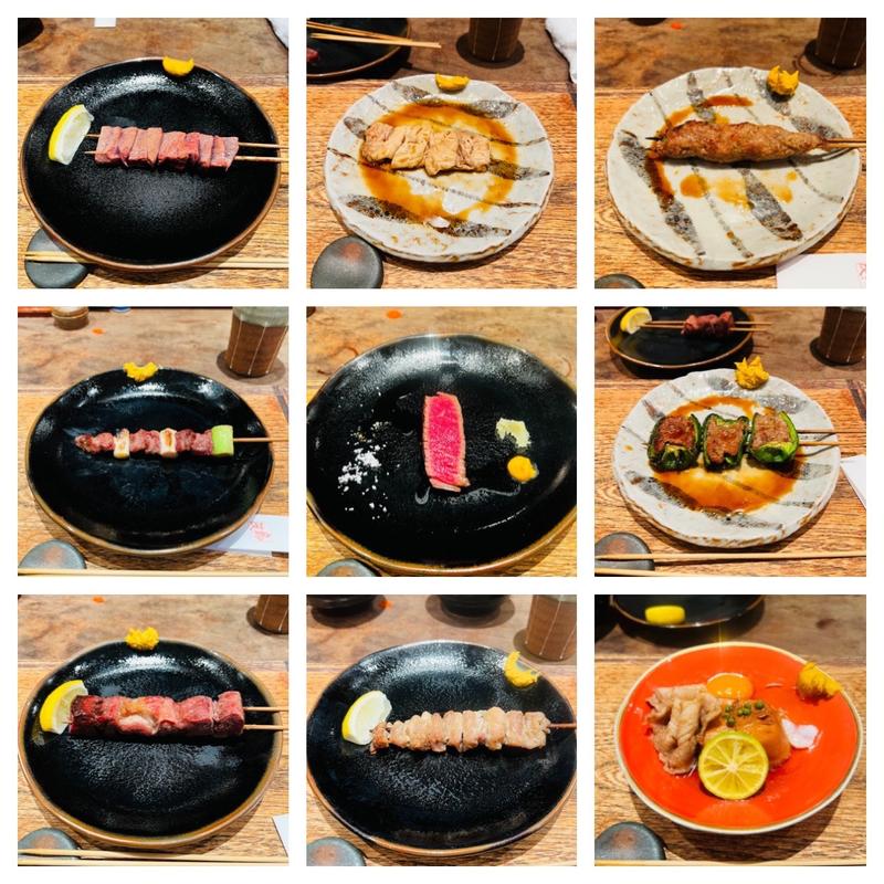 大将のおまかせコース(鳥茂)