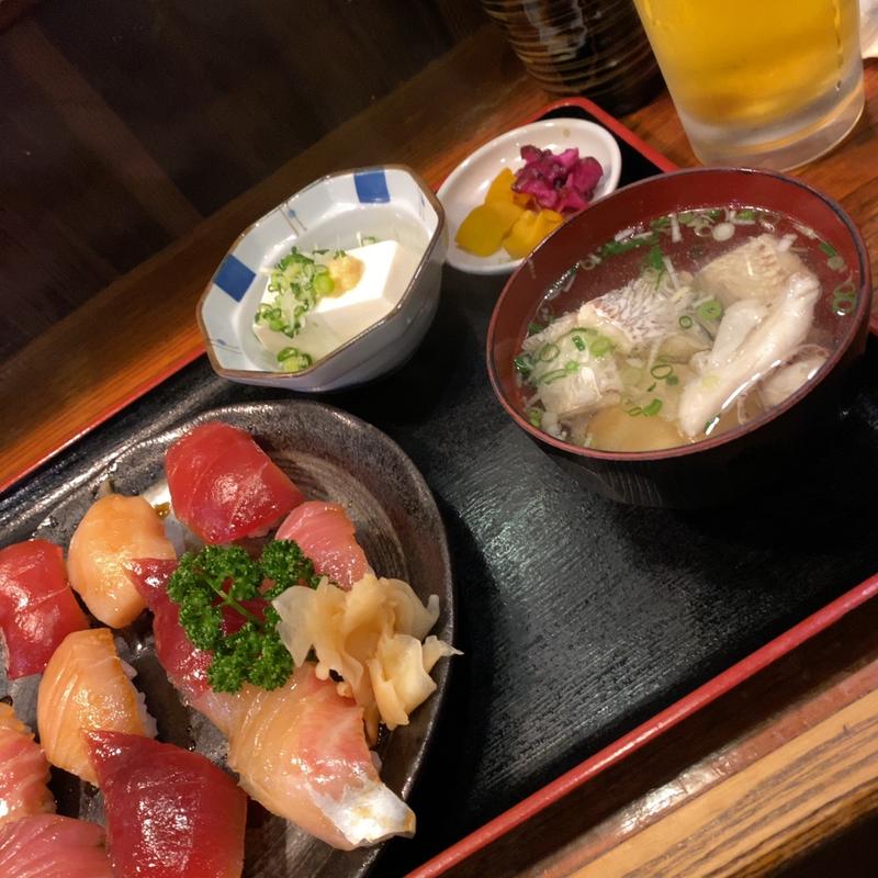 1.5人前島寿司ランチ(源八船頭 小岩本店)