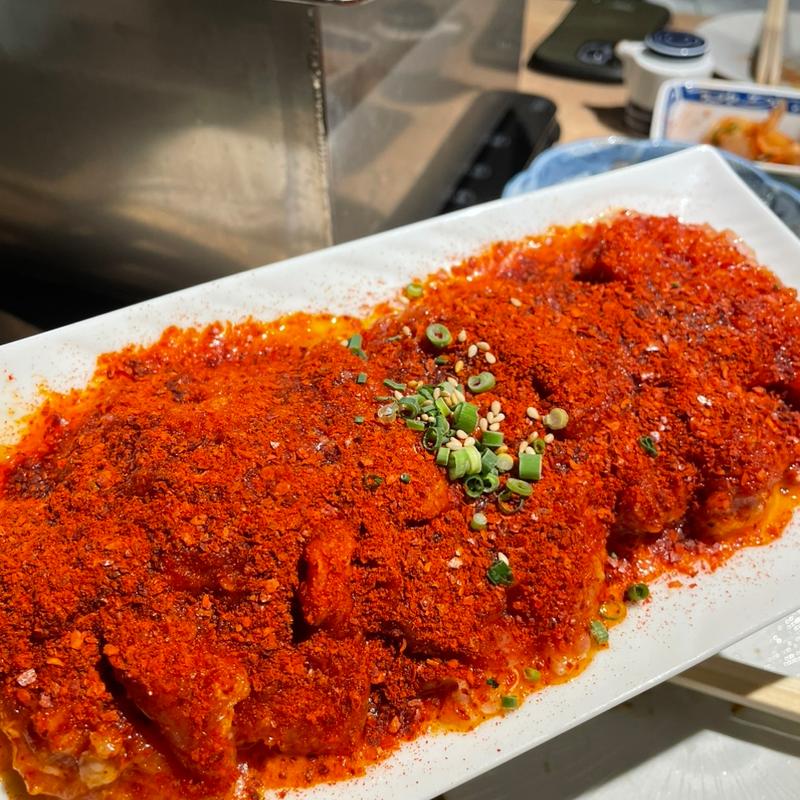 みつせ鶏もも肉の鬼焼き(鳥焼き 鬼つね)