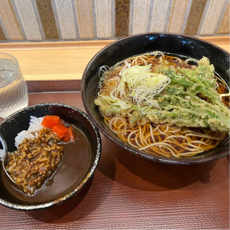 ミニカレーセット(梅もと 新宿小田急エース南館店)